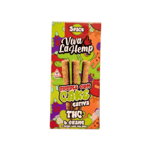 Bubble Gum Cake - Viva La Hemp THC Pre-Rolls 3 Pack