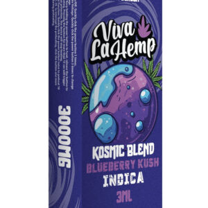 Blueberry Kush - Viva La Hemp Kosmic Blend Disposable 3G