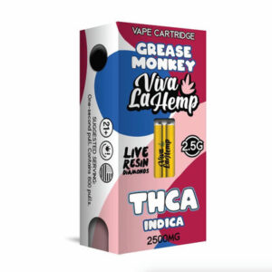 Grease Monkey - Viva La Hemp Live Resin Diamonds Cart