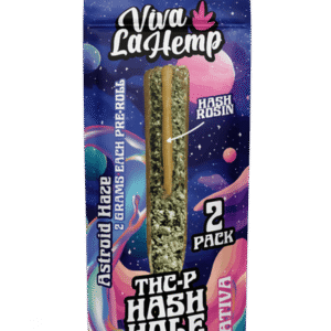 Astroid Haze - Viva La Hemp THCP Hash Hole Pre-Rolls 4G