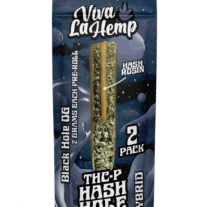 Black Hole OG - Viva La Hemp THCP Hash Hole Pre-Rolls 4G