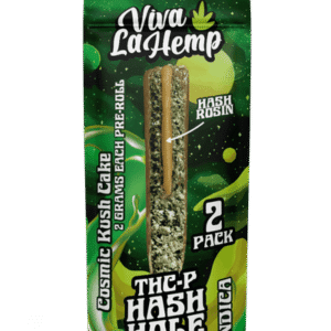 Cosmic Kush Cake - Viva La Hemp THCP Hash Hole Pre-Rolls 4G