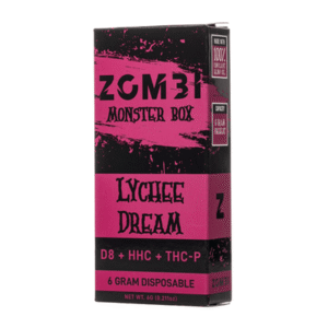 Lychee Dream - Zombi Monster Box THCP Disposable 6G