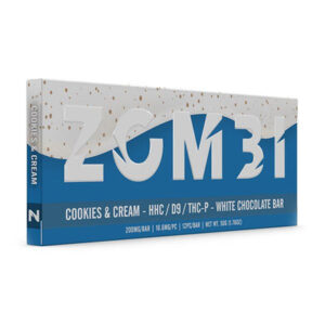 Cookies and Cream - Zombi THC-P Chocolate Bar