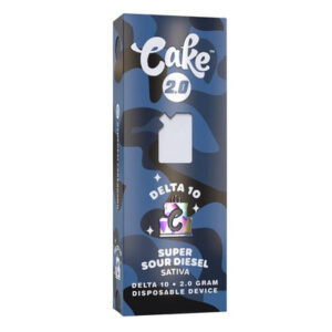 Super Sour Diesel - CAKE Delta 10 Disposable Vape 2G